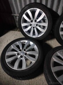 4ks alu disky orig. KIA 5X114,3 R17 PNEU 225/45 R17 6MM - 4