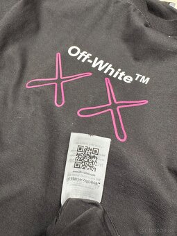 Off white tričko oversize - 4