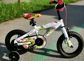 Predám odľahčený detsky bicykel SCOTT 12 - 4