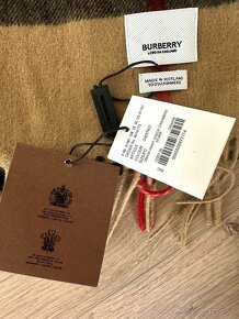 Burberry Check Cashmere Scarf Šál - 4