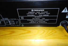 Pioneer PD-4500 na opravu - 4