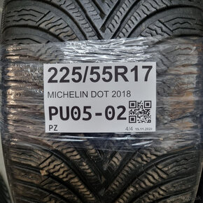 Zimné pneumatiky 225/55 R17 MICHELIN DOT2018 - 4