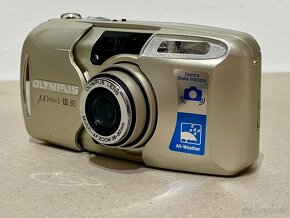 OLYMPUS Mju lll 80 …. Fotoaparat … (na opravu/suciastky) - 4