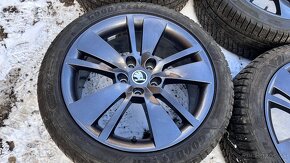 ☑️Škoda zenith elektróny 5x112 r18 superb 3 - 4