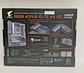 Nová základní deska Gigabyte B650 AORUS ELITE AX V2 + záruka - 4