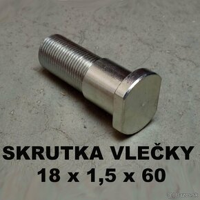 Skrutky kolies a výrobné štítky na vlečky - 4