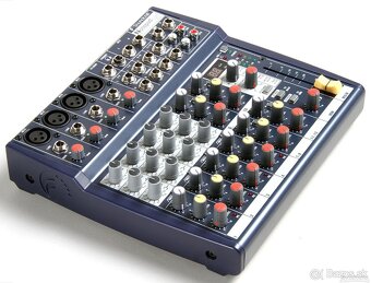 Mixpult "SOUNCRAFT NOTEPAD 124FX"- plne funkčný - 4