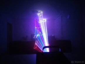 Animačný RGB laser, na diaľkové ovládanie - 4