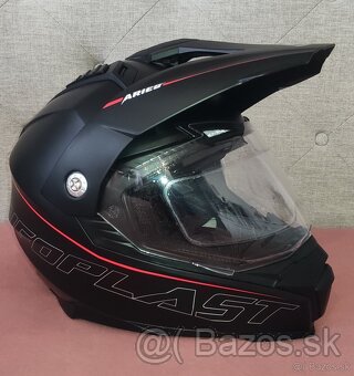 Enduro Cross Prilba UFO ARIES Black/Red 2024 - 4