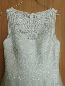 Svadobné šaty M - 4