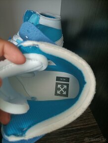 Nike air jordan 1 off white (university blue) - 4