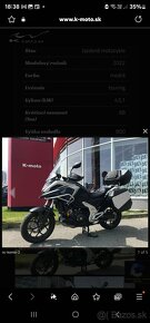 Predam motocykel Honda Nc750X DCT s komplet touring vybavou - 4