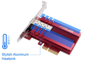 Predám 10-Gbit sieťovú PCI kartu ASUS XG-C100F - 4