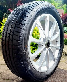 alu R17 5x112 orig. Mercedes, senzory, pneu 205/55 - 4