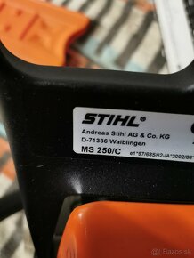 Stihl ms 250 motorova pila - 4