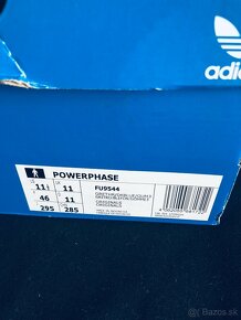 Pánske kožené tenisky Adidas Powerphase vel 46 - 4