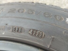 5x112R16 disky ŠKODA-VW-SEAT-205/60R16 zimné pneumatiky - 4