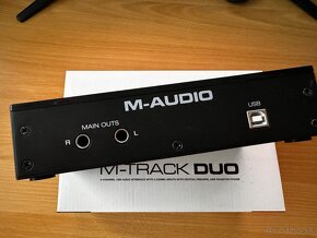 Externá zvuková karta M-Audio M-Track Duo USB - 4