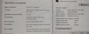 Herný pc AMD Ryzen 5 3600 3,60ghz/16GB/NVME 1TB/GTX1660SUPER - 4