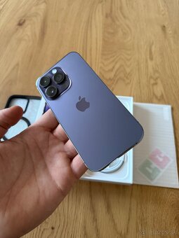 iPhone 14 Pro 128 gb Deep Purple v záruke + príslušenstvo - 4