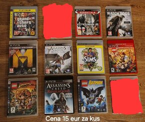 Predám hry na PS2, PS3, PS4, PSP, Wii Nintendo - 4