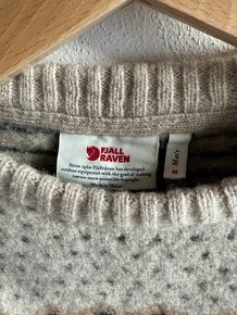 Švédský vlněný merino sveter Fjallraven Övik Knit - 4