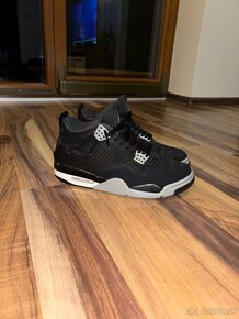 Nike Jordan 4 Black Canvas - 4