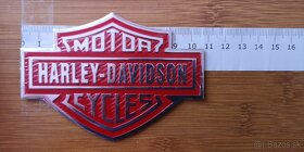 Harley davidson hliníkové nálepky 20€ - 4