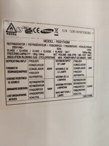 Predám Americkú chladničku Samsung RS21FASM - 4