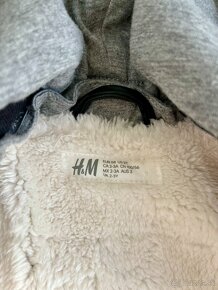 Detská koženková bunda H&M, veľ.98 - 4