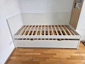 Ikea rozkladacia postel Flexa Hemnes 2 x 80x200 - 4