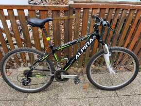 Horský bicykel Alpina s predným a zadným prehadzovačom - 4