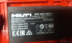 Rázový uťahovák HILTI SIW 6AT-A22 - 4