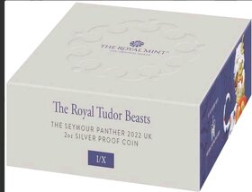 Seymour panther Royal Tudor Beasts 2 Oz 2022 - 4