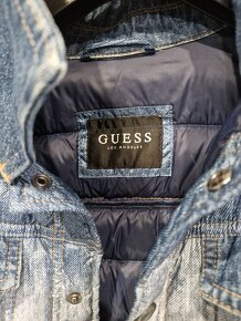 GUESS-nová pánska prešívaná bunda M - 4