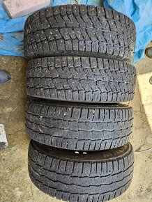 Predam zimné disky + pneu 205/65 r16c - 4