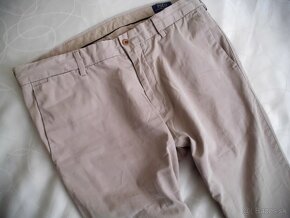 Ralph Lauren pánske chino slim fit nohavice L 34/32 - 4