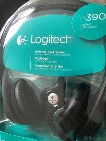 USB slúchadlá s mikrofónom Logitech h390 - nové - 4