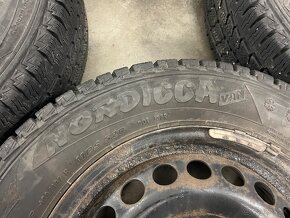 Oceľové disky R16 5x120 + zimné pneu 215/65 R16 C - 4