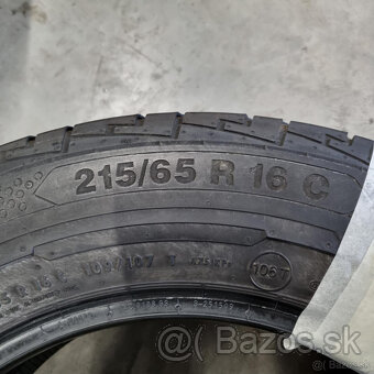 Dodávkové letné pneu 215/65 R16C CONTINENTAL DOT2621 - 4