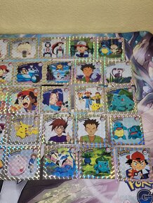 Pokémon samolepky z roku 1999 (base, strieborné, zlaté G) - 4