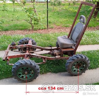 podvozok na 4x4 malotraktor - 4