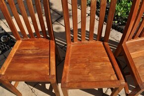 Masívne stoličky z dubového dreva - 4