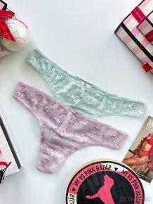 Victoria’s Secret tanga nohavičky L vyššia rada - 4