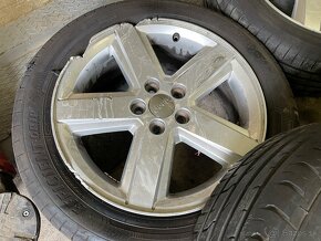 Alu disky 18" 5x114,3 JEEP+ originál senzory - 4