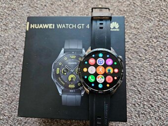 Huawei Watch GT4 46mm black, top, zaruka - 4