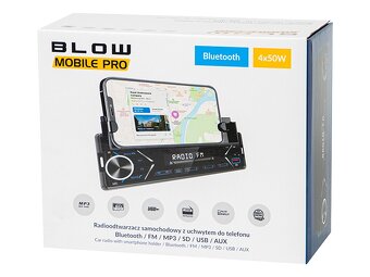 Autorádio USB, SD, BT s držiakom BLOW MOBILE PRO - 4