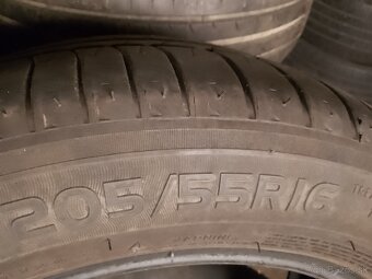 4x letné pneumatiky 205/55 r16 - 4