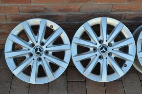 5x112 R16 Hlinikove disky Original Mercedes A-class B-Class - 4