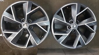 19''orig. ALU ŠKODA disky 5x112 R19ET 43 - 4